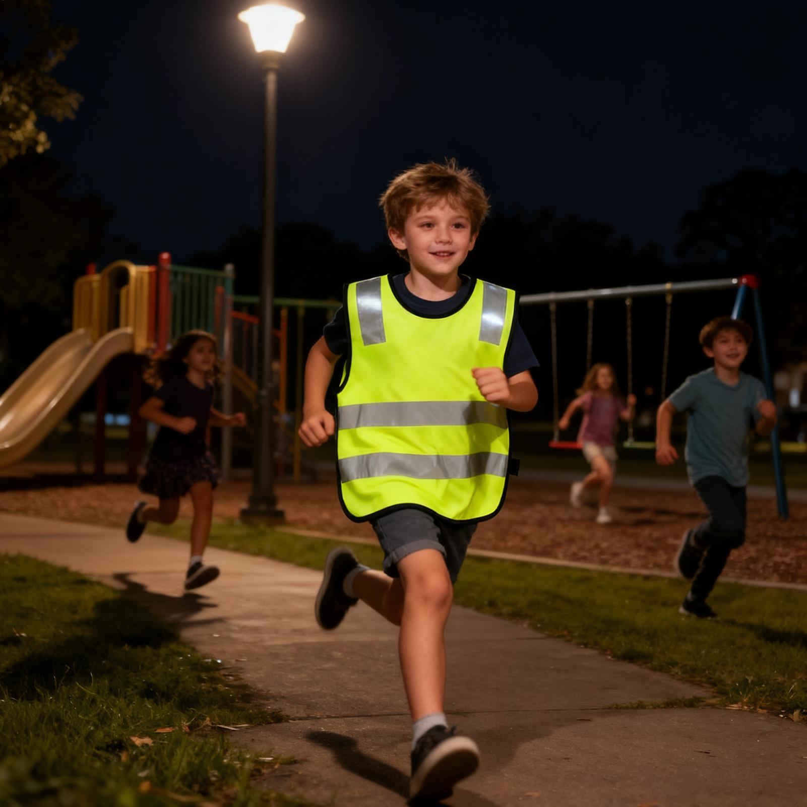 Kids Reflective Vest 10 Pieces - Kids Outdoor Vest 리뷰 및 가격
