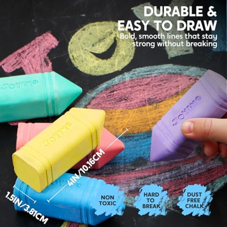 12 PCS Jumbo Sidewalk Chalk wi - Chalk Outdoor Jumbo 리뷰 및 가격